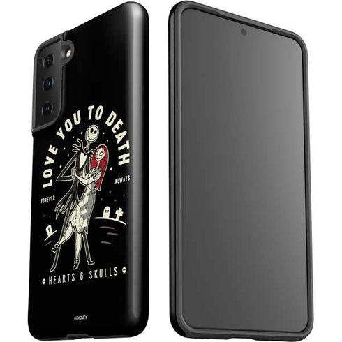 Disney The Nightmare Before Christmas Love You To Death Galaxy S21 Plus 5G Pro Case