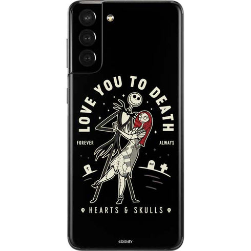 Disney The Nightmare Before Christmas Love You To Death Galaxy S21 Plus 5G Skin