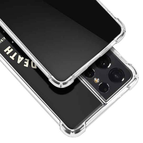 Disney The Nightmare Before Christmas Love You To Death Galaxy S21 Ultra 5G Clear Case