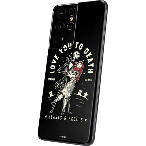 Disney The Nightmare Before Christmas Love You To Death Galaxy S21 Ultra 5G Skin