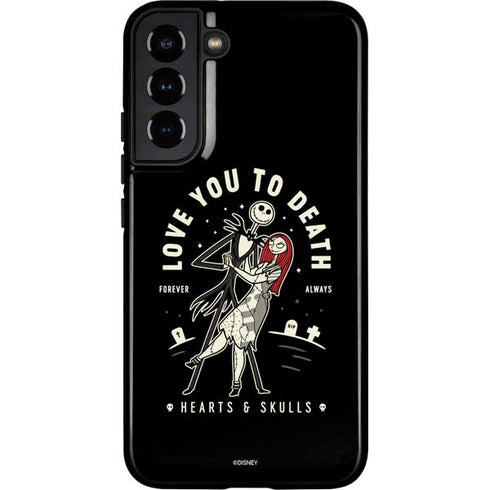Disney The Nightmare Before Christmas Love You To Death Galaxy S22 Plus Pro Case
