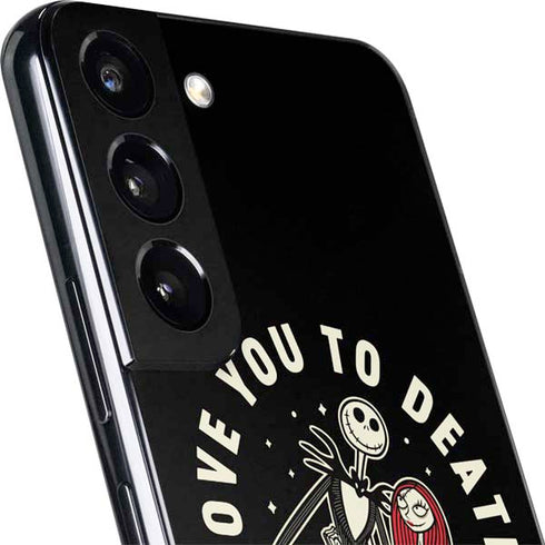 Disney The Nightmare Before Christmas Love You To Death Galaxy S22 Plus Skin
