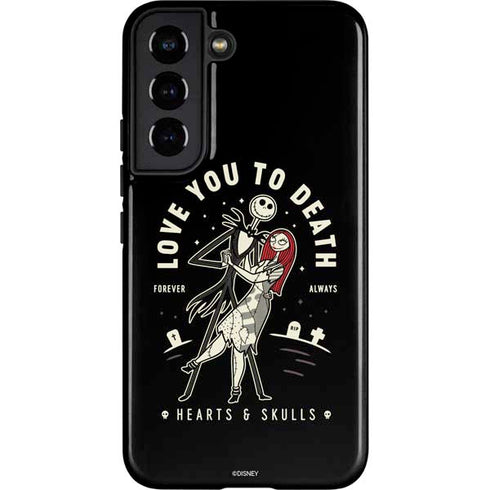 Disney The Nightmare Before Christmas Love You To Death Galaxy S22 Pro Case