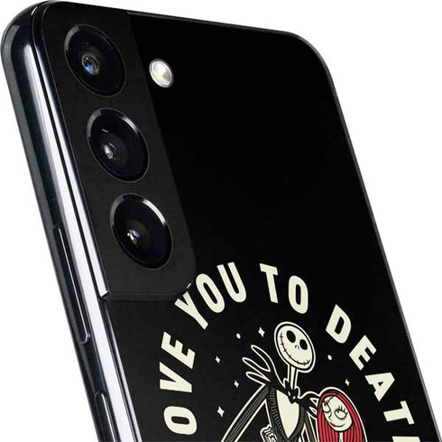 Disney The Nightmare Before Christmas Love You To Death Galaxy S22 Skin