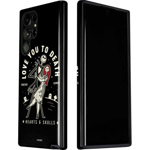 Disney The Nightmare Before Christmas Love You To Death Galaxy S22 Ultra Pro Case