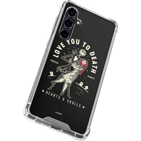 Disney The Nightmare Before Christmas Love You To Death Galaxy S23 FE Clear Case