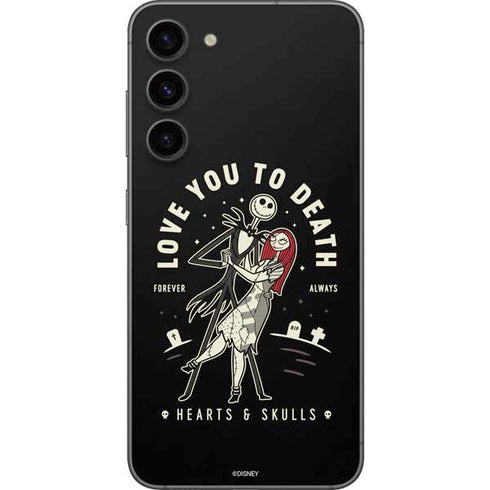 Disney The Nightmare Before Christmas Love You To Death Galaxy S23 Plus Skin