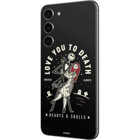 Disney The Nightmare Before Christmas Love You To Death Galaxy S23 Plus Skin