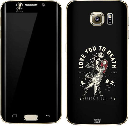 Disney The Nightmare Before Christmas Love You To Death Galaxy S7 Edge Skin