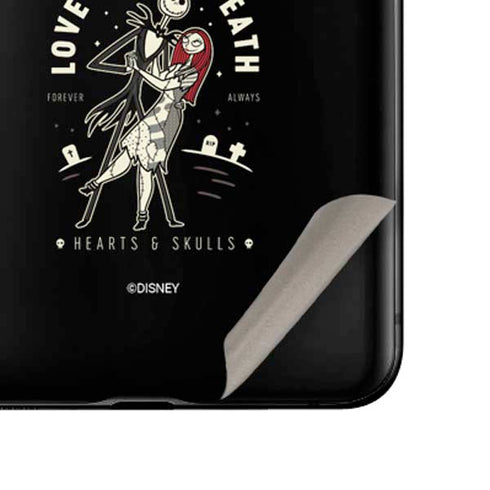 Disney The Nightmare Before Christmas Love You To Death Galaxy Z Flip Skin