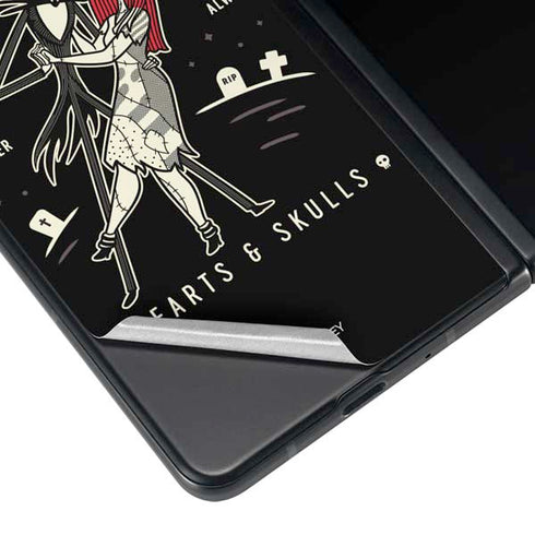 Disney The Nightmare Before Christmas Love You To Death Galaxy Z Fold4 5G Skin
