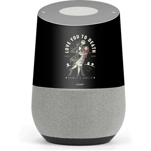 Disney The Nightmare Before Christmas Love You To Death Google Home Skin