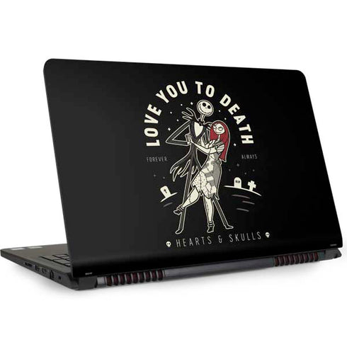 Disney The Nightmare Before Christmas Love You To Death Dell Inspiron Skin