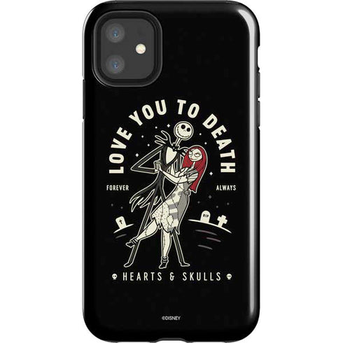 Disney The Nightmare Before Christmas Love You To Death iPhone 11 Impact Case