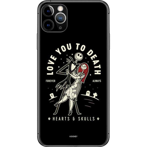 Disney The Nightmare Before Christmas Love You To Death iPhone 11 Pro Max Skin