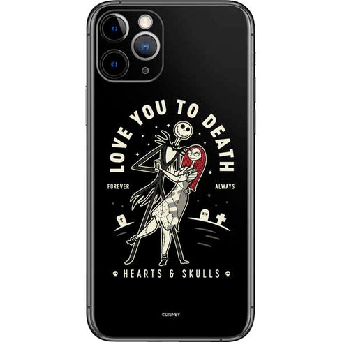Disney The Nightmare Before Christmas Love You To Death iPhone 11 Pro Skin