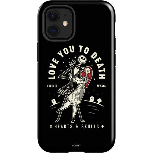 Disney The Nightmare Before Christmas Love You To Death iPhone 12 Mini Impact Case