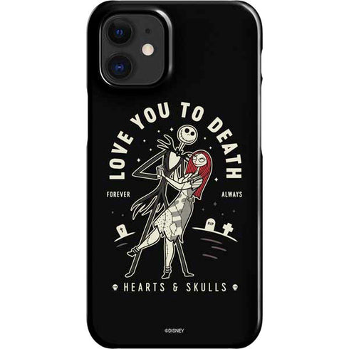 Disney The Nightmare Before Christmas Love You To Death iPhone 12 Mini Lite Case