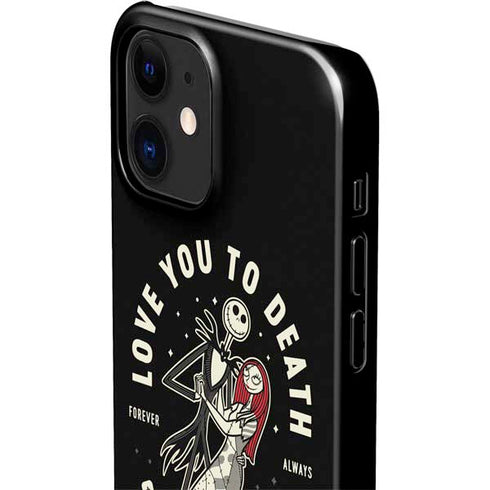 Disney The Nightmare Before Christmas Love You To Death iPhone 12 Mini Lite Case