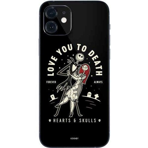 Disney The Nightmare Before Christmas Love You To Death iPhone 12 Skin