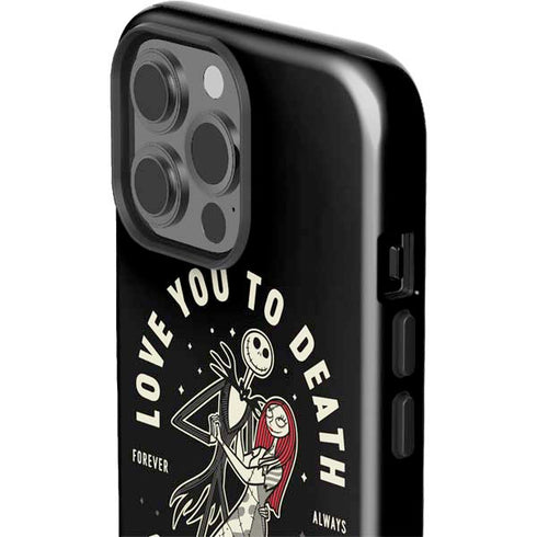 Disney The Nightmare Before Christmas Love You To Death iPhone 13 Pro Max Impact Case