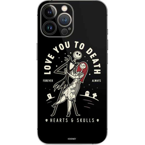 Disney The Nightmare Before Christmas Love You To Death iPhone 13 Pro Max Skin