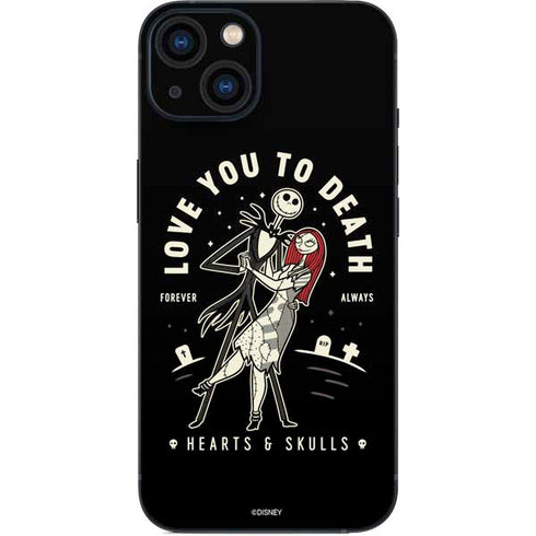 Disney The Nightmare Before Christmas Love You To Death iPhone 13 Skin