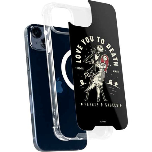 Disney The Nightmare Before Christmas Love You To Death iPhone 15 Plus MagSafe Case