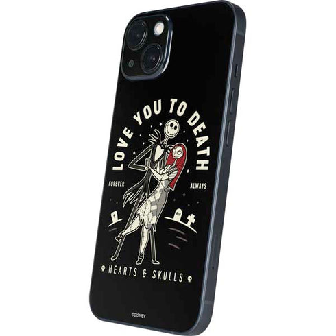 Disney The Nightmare Before Christmas Love You To Death iPhone 14 Plus Skin