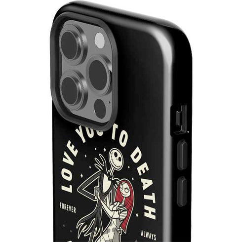 Disney The Nightmare Before Christmas Love You To Death iPhone 15 Pro Impact Case