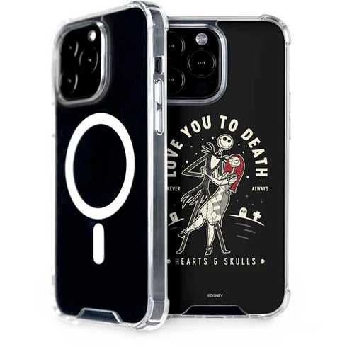 Disney The Nightmare Before Christmas Love You To Death iPhone 14 Pro Max MagSafe Case