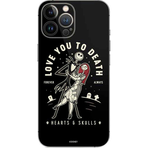 Disney The Nightmare Before Christmas Love You To Death iPhone 14 Pro Max Skin