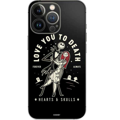 Disney The Nightmare Before Christmas Love You To Death iPhone 14 Pro Skin