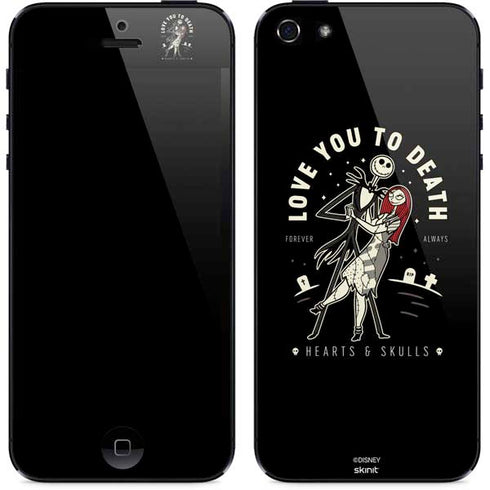 Disney The Nightmare Before Christmas Love You To Death iPhone 5/5s/5SE Skin