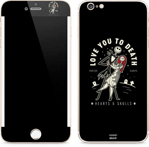 Disney The Nightmare Before Christmas Love You To Death iPhone 6/6s Plus Skin