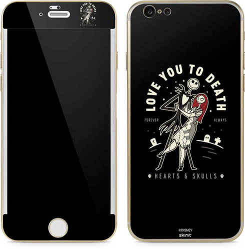 Disney The Nightmare Before Christmas Love You To Death iPhone 6/6s Skin