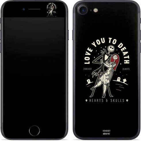 Disney The Nightmare Before Christmas Love You To Death iPhone 7 Skin