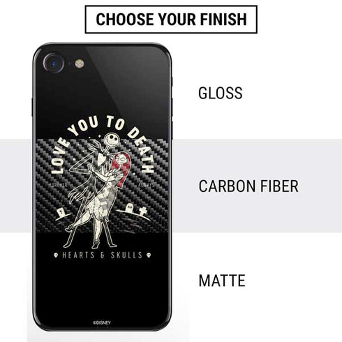 Disney The Nightmare Before Christmas Love You To Death iPhone SE (2nd & 3rd Gen) Skin