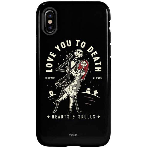 Disney The Nightmare Before Christmas Love You To Death iPhone X Pro Case