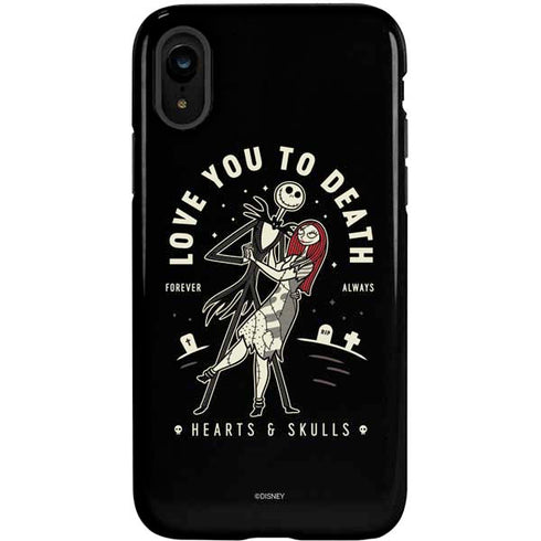 Disney The Nightmare Before Christmas Love You To Death iPhone XR Pro Case