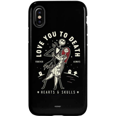 Disney The Nightmare Before Christmas Love You To Death iPhone XS Pro Case