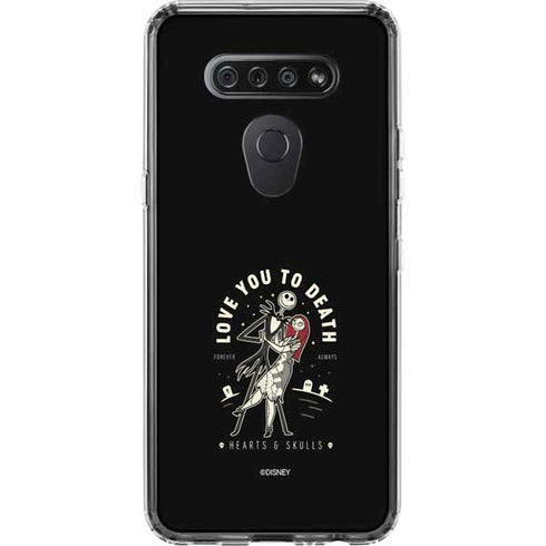 Disney The Nightmare Before Christmas Love You To Death LG K51/Q51 Clear Case
