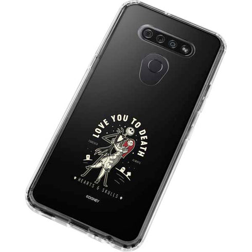 Disney The Nightmare Before Christmas Love You To Death LG K51/Q51 Clear Case