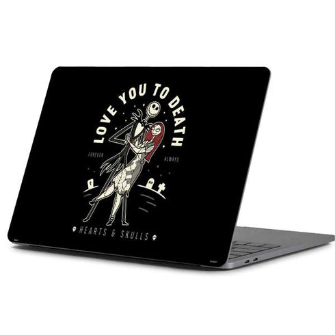 Disney The Nightmare Before Christmas Love You To Death Apple MacBook Pro 13-inch Skin