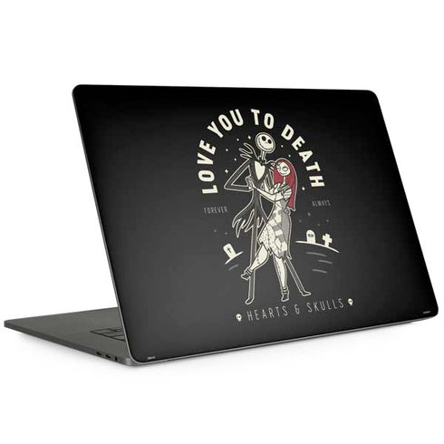 Disney The Nightmare Before Christmas Love You To Death Apple MacBook Pro 15-inch Skin