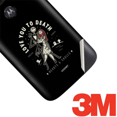 Disney The Nightmare Before Christmas Love You To Death Moto E5 Play Skin