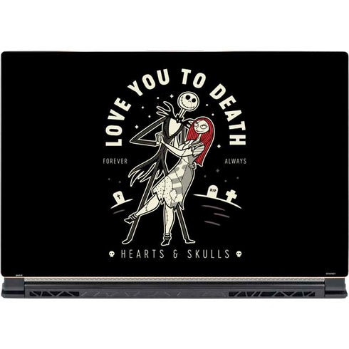 Disney The Nightmare Before Christmas Love You To Death MSI GS65 Stealth Laptop Skin