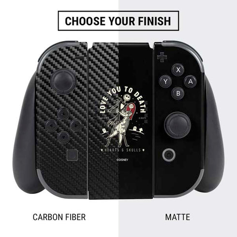 Disney The Nightmare Before Christmas Love You To Death Nintendo Switch Bundle Skin