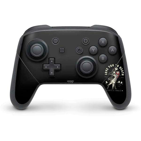 Disney The Nightmare Before Christmas Love You To Death Nintendo Switch Pro Controller Skin