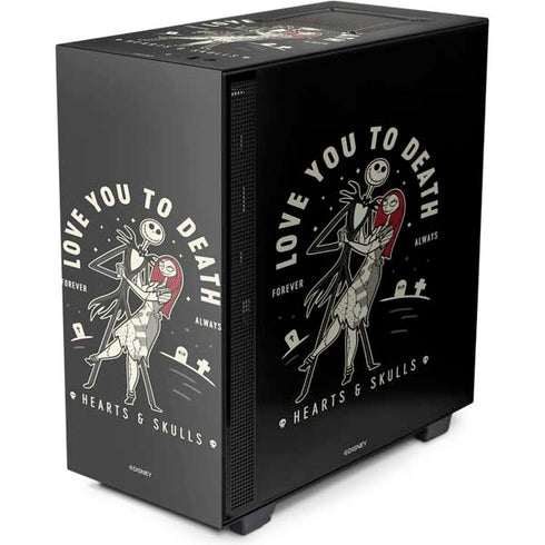 Disney The Nightmare Before Christmas Love You To Death NZXT H510 Compact ATX Mid-Tower Case Skin